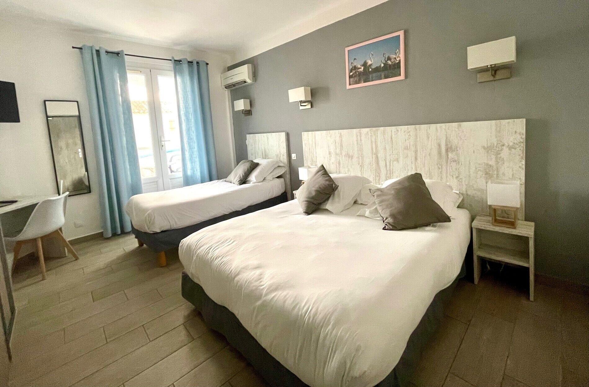 Hotel Les Palmiers En Camargue Saintes-Maries-de-la-Mer Exterior foto